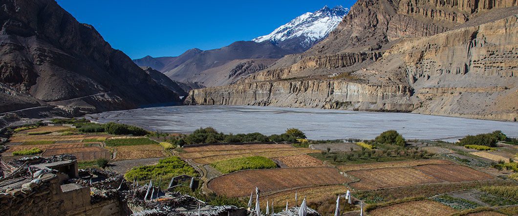 the beautiful view of chussang village
