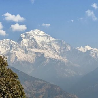 Dhaulagiri Ice Fall view trek