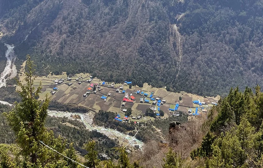 Ghunsa form ghunda viewpoint