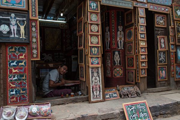 Stroll around kathmandu square