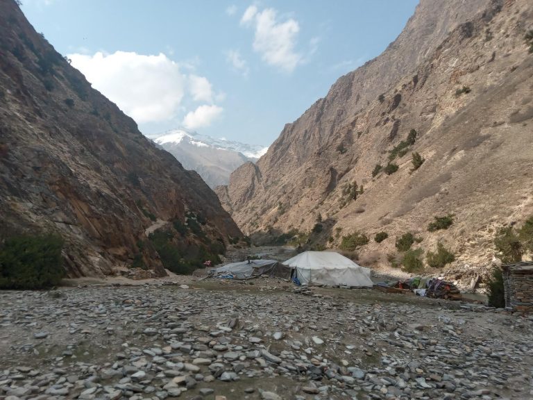 Laini village on the way to lower dolpa