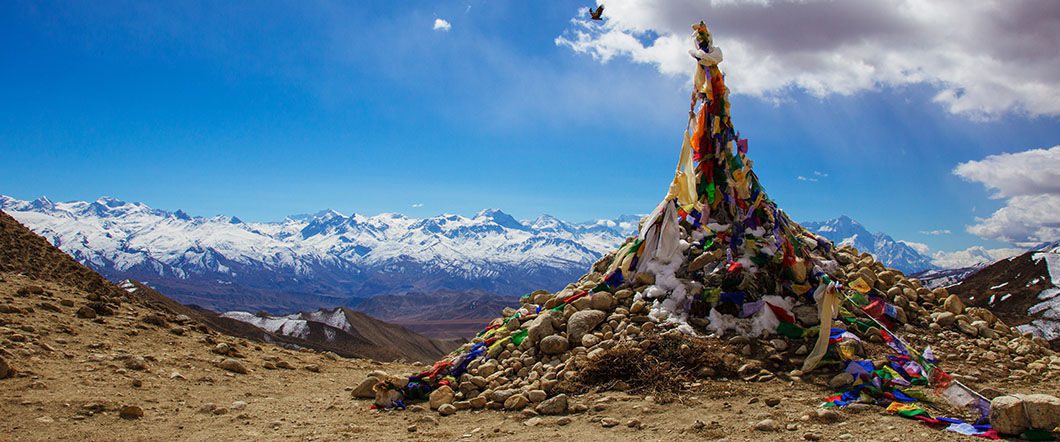 chogo la pass in upper mustang region