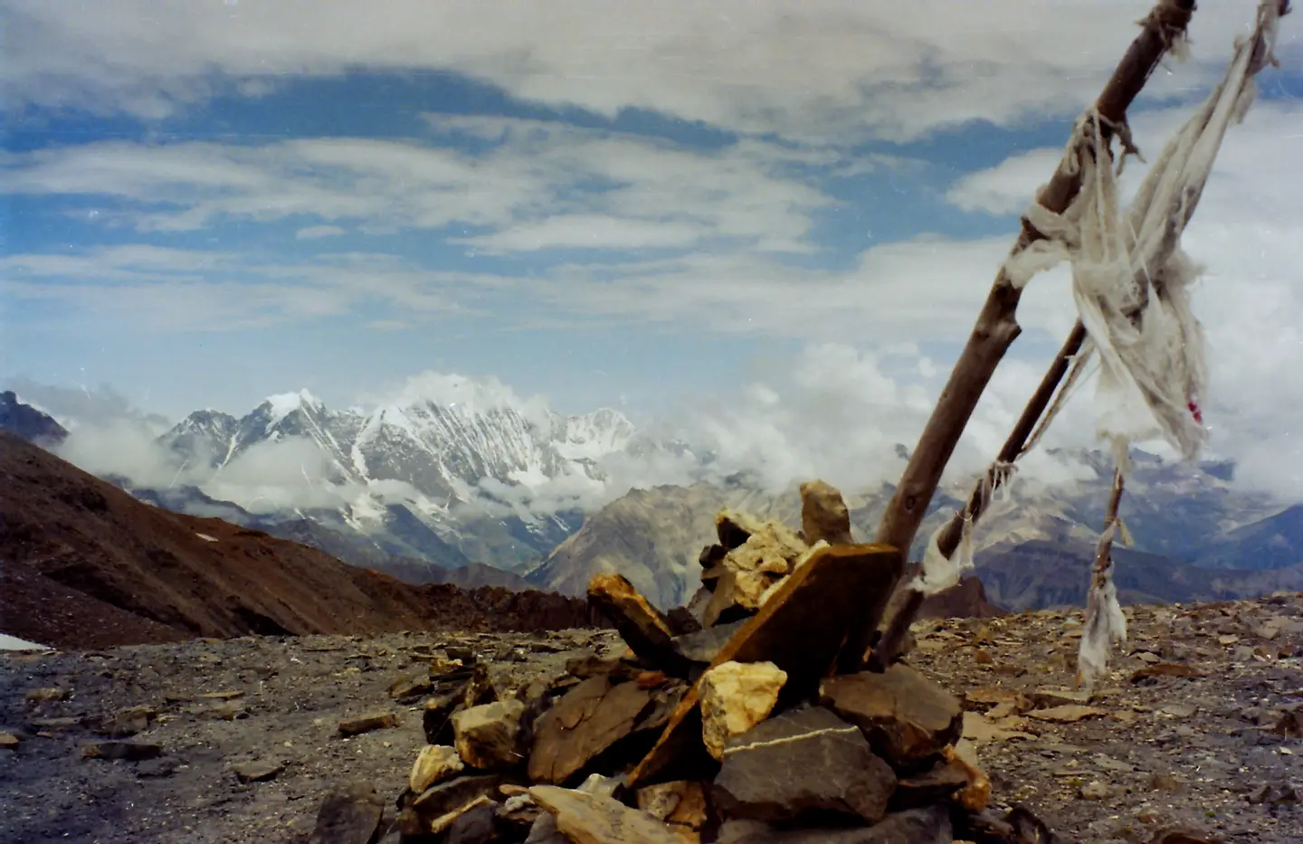 Nuna La base camp