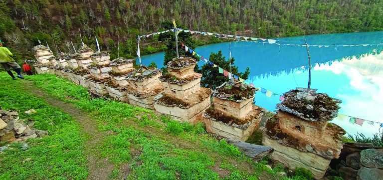 exploration around Phoksundo lake