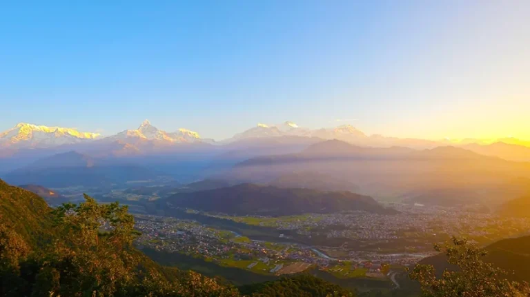 Early morning view form sarangkot