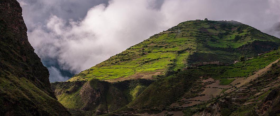 Tarakot vallery and its amazing view