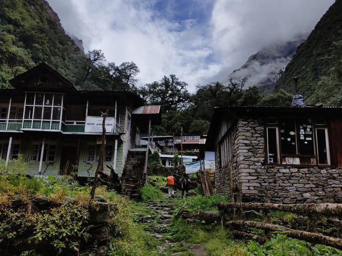 Lama hotel in Langtang region