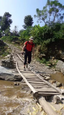 Machha khola to Deng for Manaslu trek