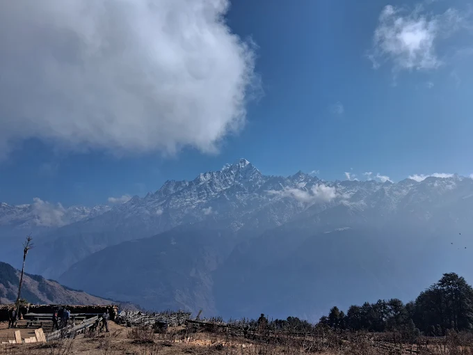 Top view from Nagthali danda