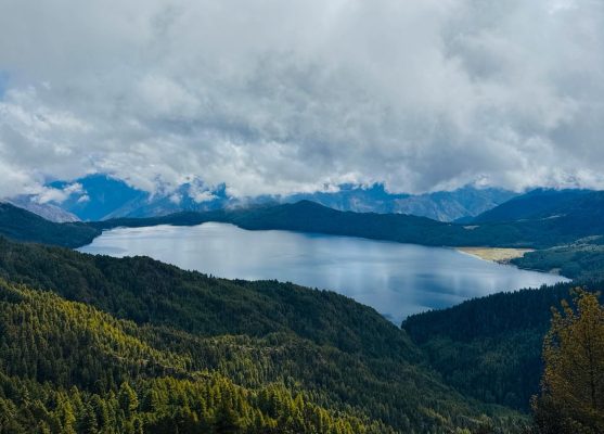 Top view of Rara lake
