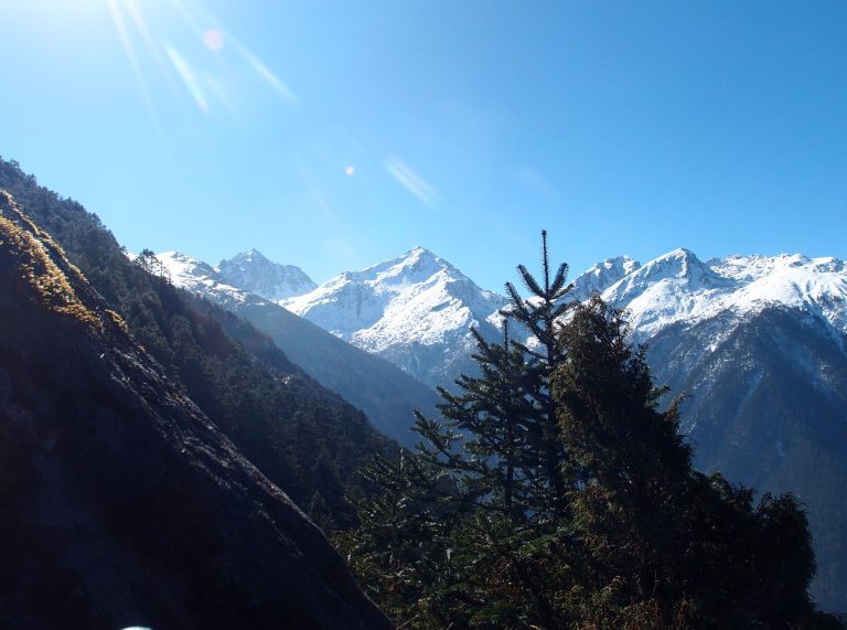 Shin gompa on the way to helambu trek