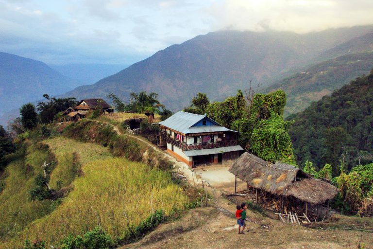 Traditional house in Taplejung