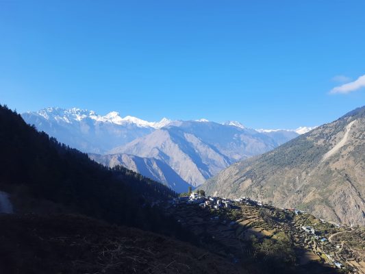 VIew of Thulo syabru