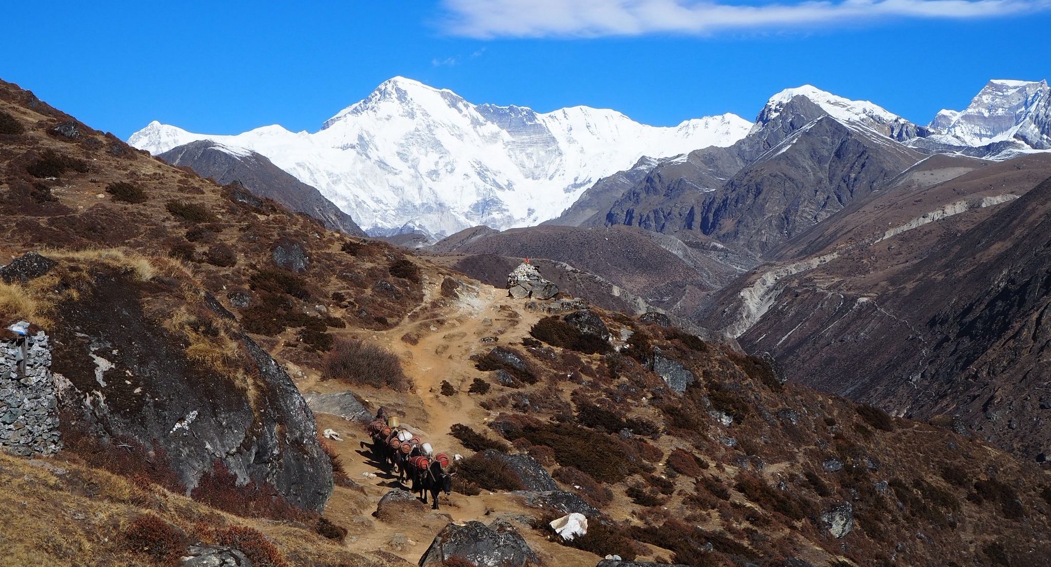 Trek to Machermo from dole