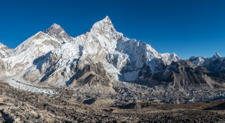 view of Everest from Kala patthar