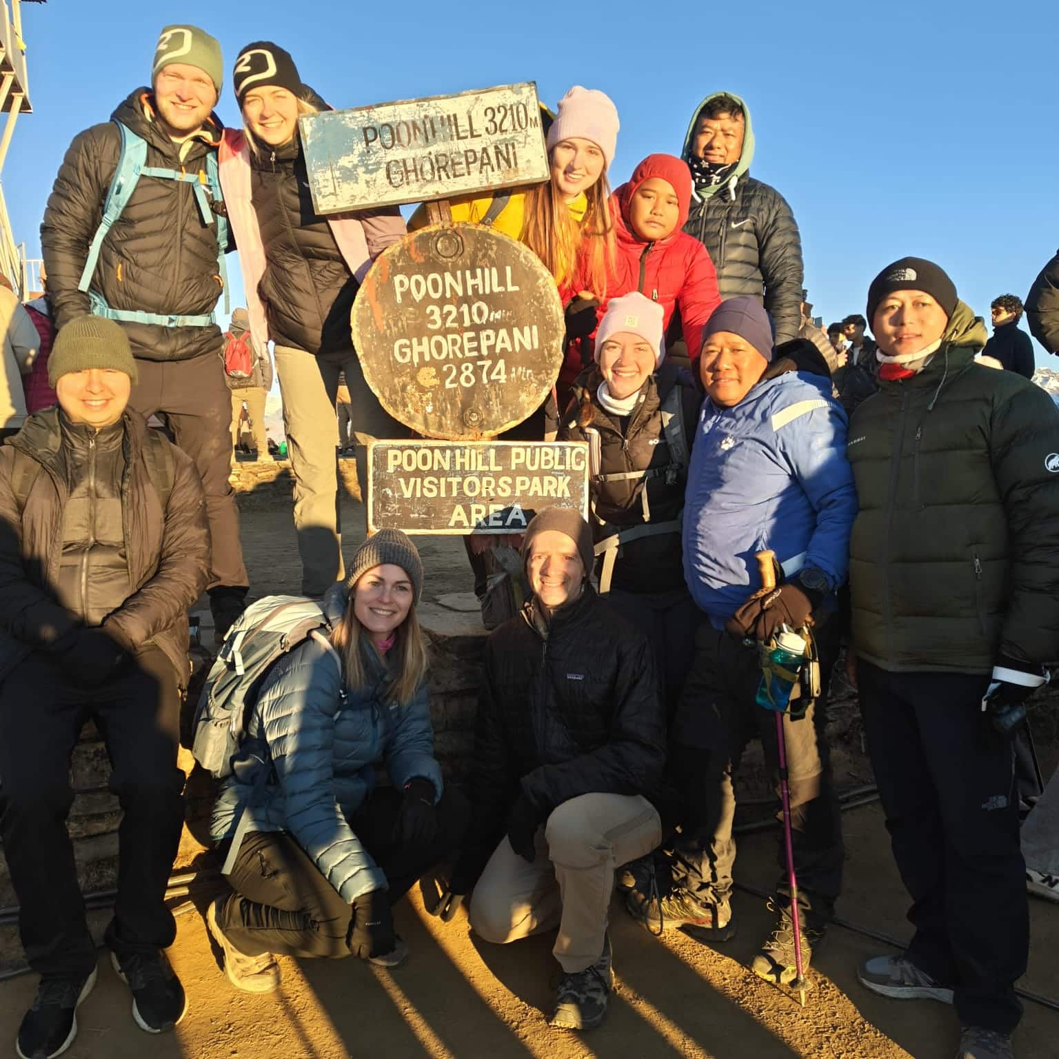 Poon Hill sunrise Annapurna panorama