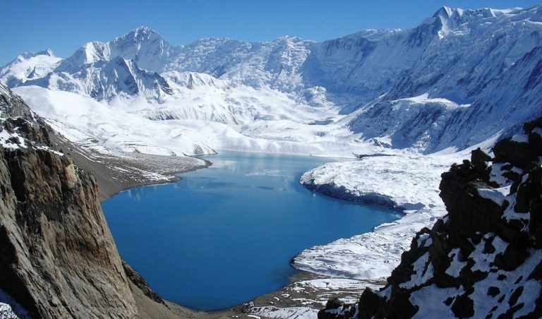 Tilicho lake part of annapurna circuit trek