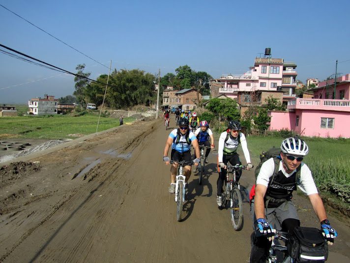 Biking to Kulekhani