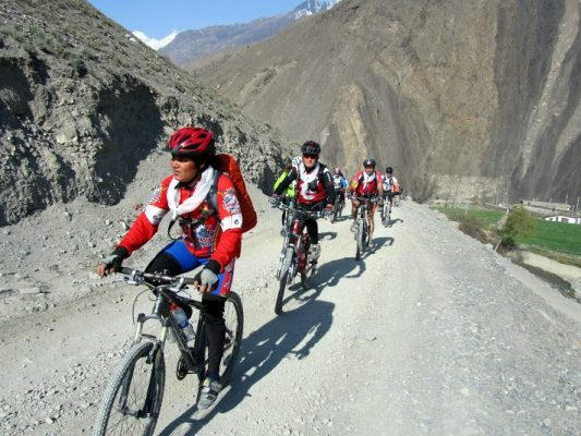 Ride from Jomsom