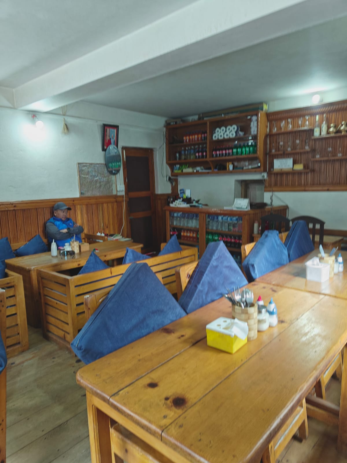 Hotel Mountain Eagle Eye Chame dining room second view Annapurna Circuit 2026