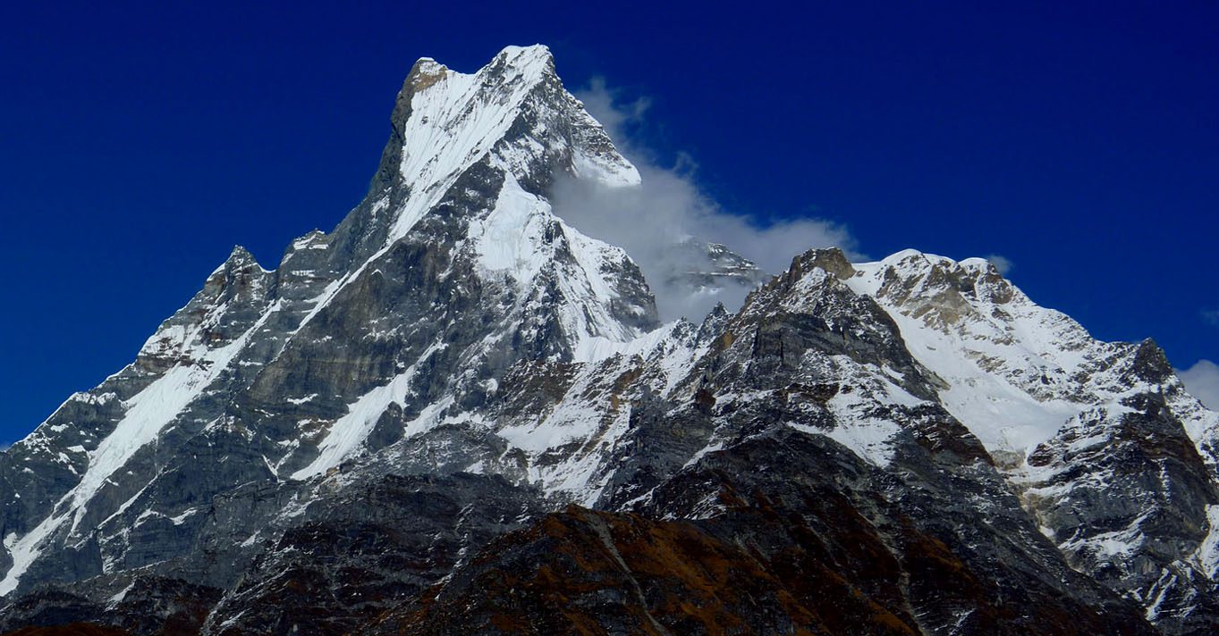Mardi Himal and the Annapurna range from the Mardi Himal trek, Nepal
