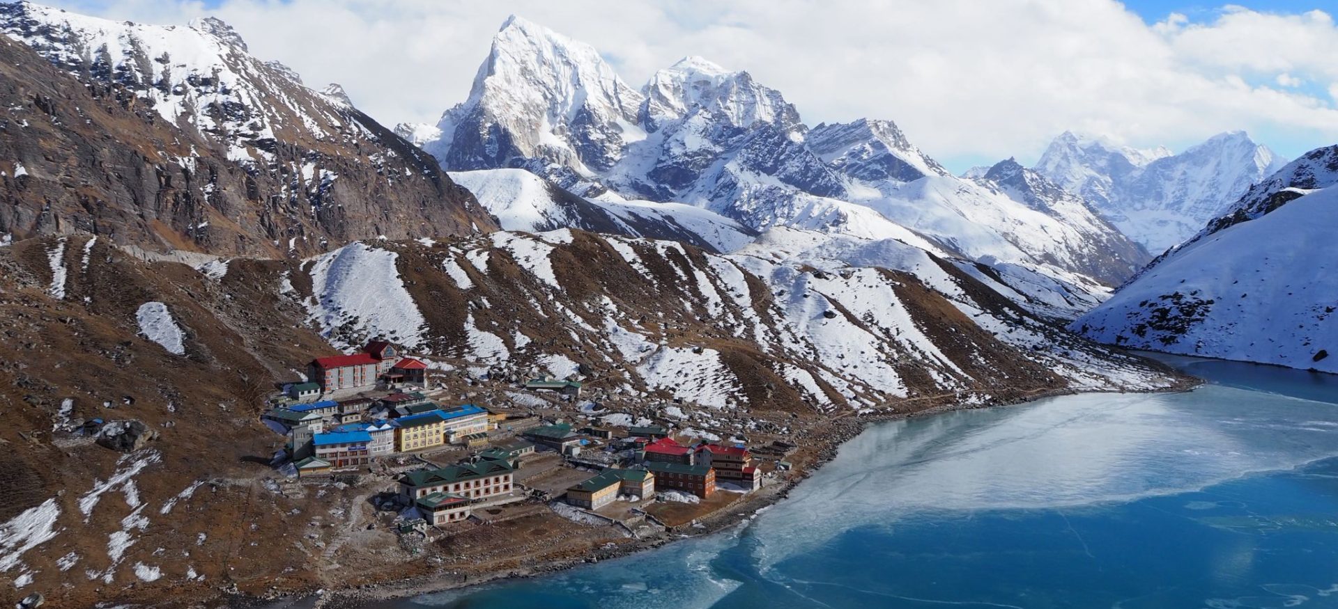 Gokyo Valley from the top