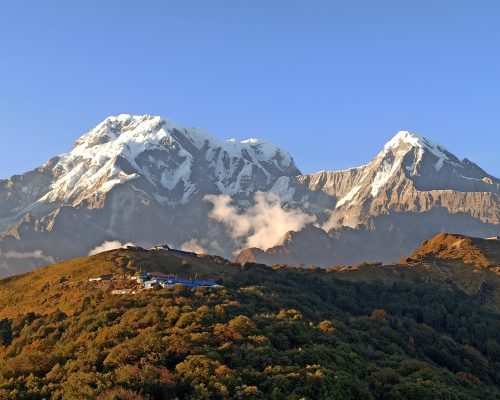 View from Badal Danda on the Mardi Himal trek, Nepal