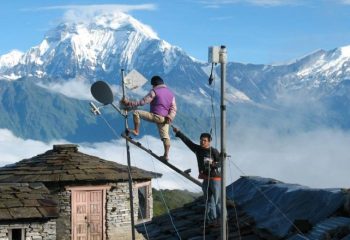 Nepal Trekking Internet and wi fi available