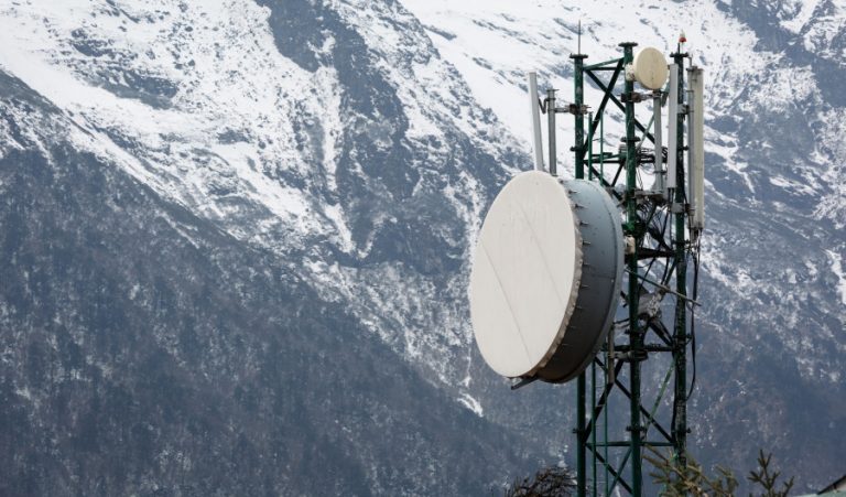 NTC tower in Namche bazar