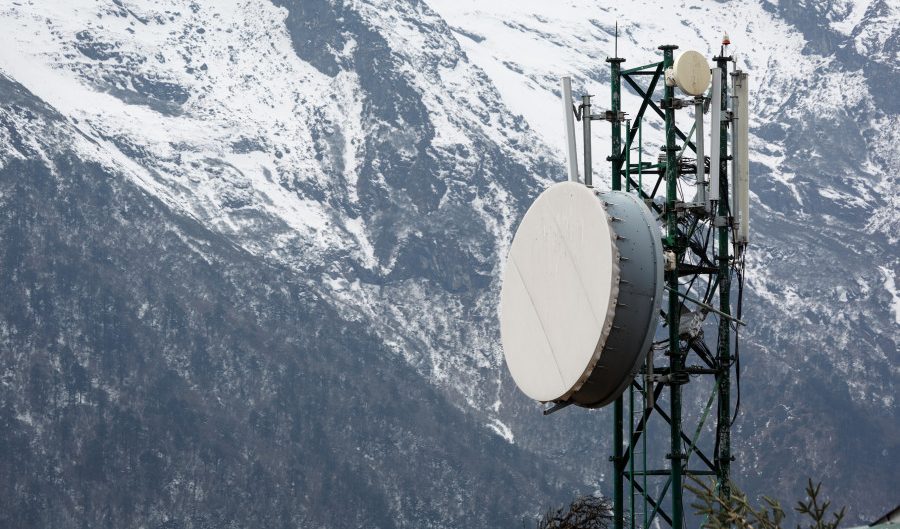 NTC tower in Namche bazar