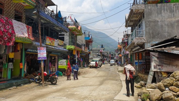 Drive to Nayapul and Trek to Tikhedhunga