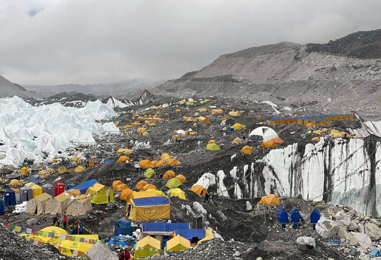 Tents at Everest Base Camp