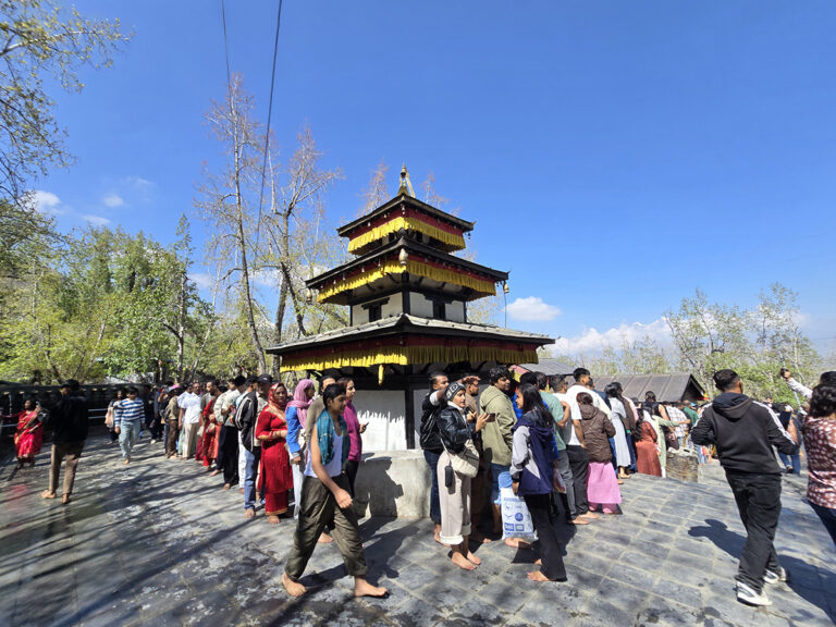 Muktinath Temple in Mustang, Nepal