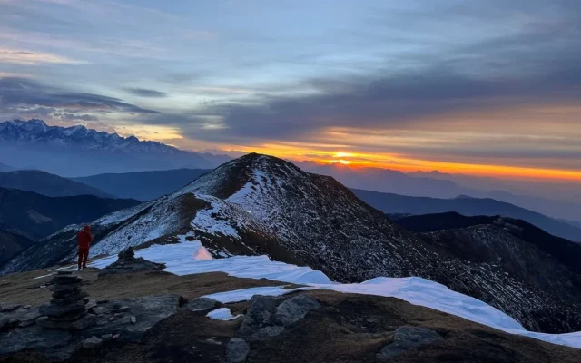 Sunrise from Pikey Peak