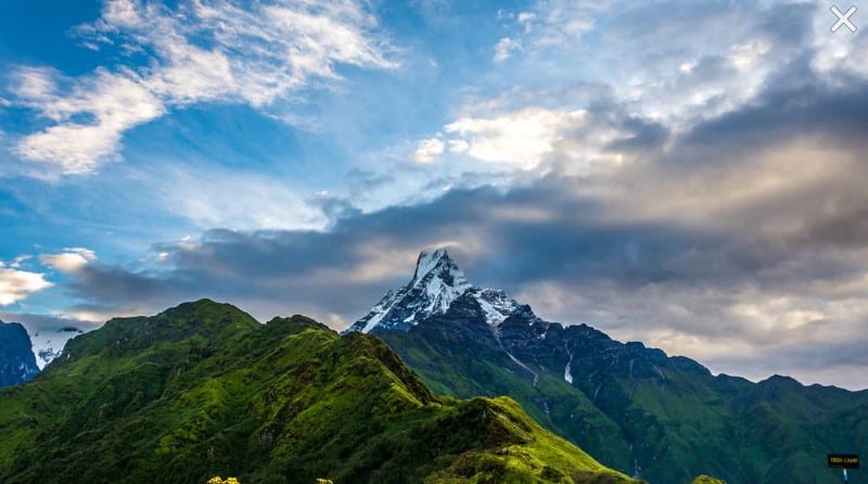 High Camp on the Mardi Himal trek
