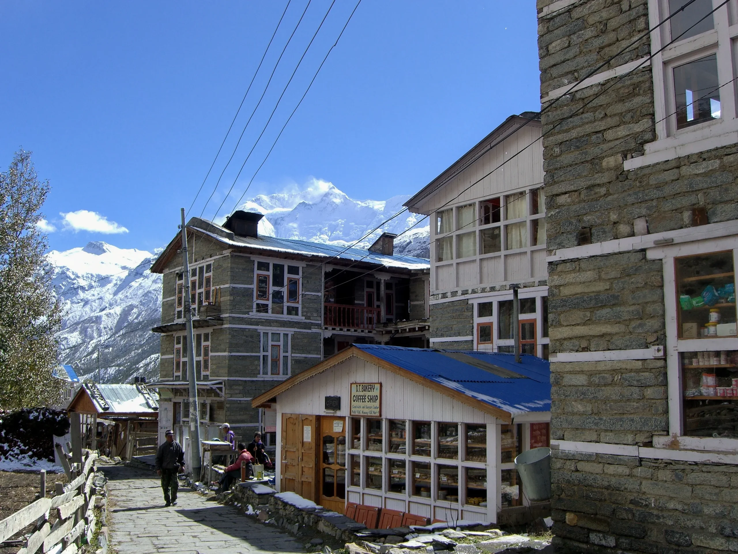 Bakery in Manang village on the Annapurna Circuit
