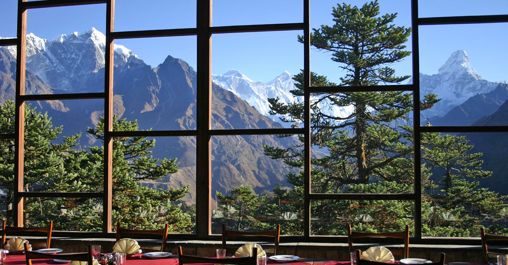 Panoramic dining experience at everest view hotel
